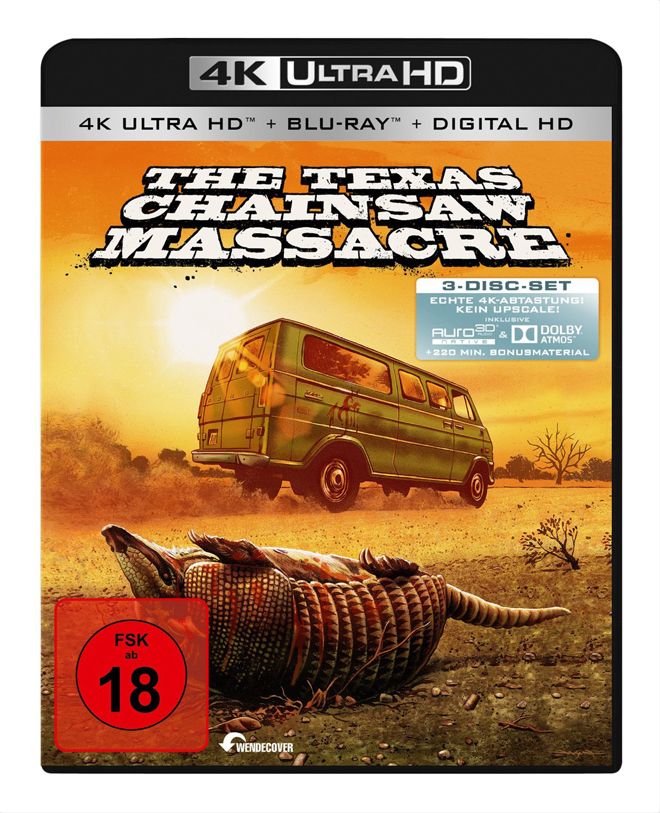The Texas Chainsaw Massacre 4K Ultra HD Blu-ray sleeve